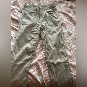 khaki jeans
